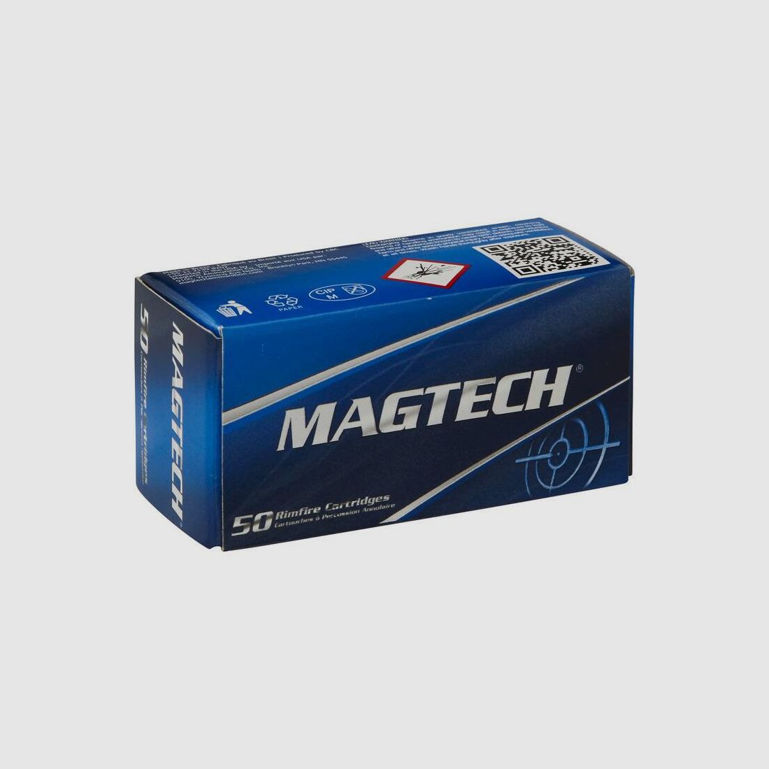 Magtech .22 lfB., RN HV brass-plated (vermessingt) 2,6g/40grs.
