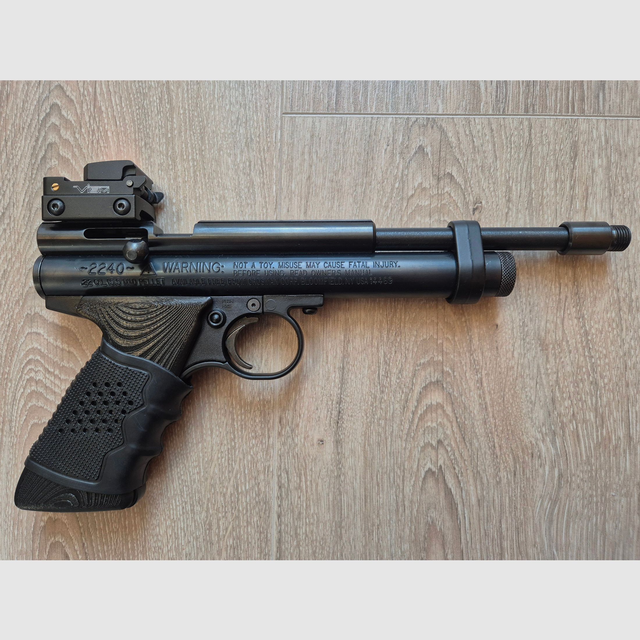 Custom Crosman 2240, Co2 pistol, 5.5 diabolo