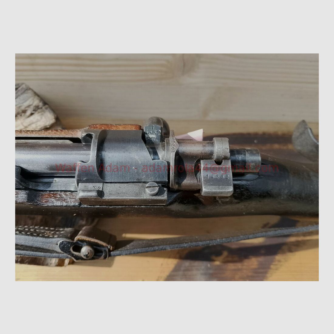 Mauser K98 k M.41, Contrato Portugal, imagen 4 de 10