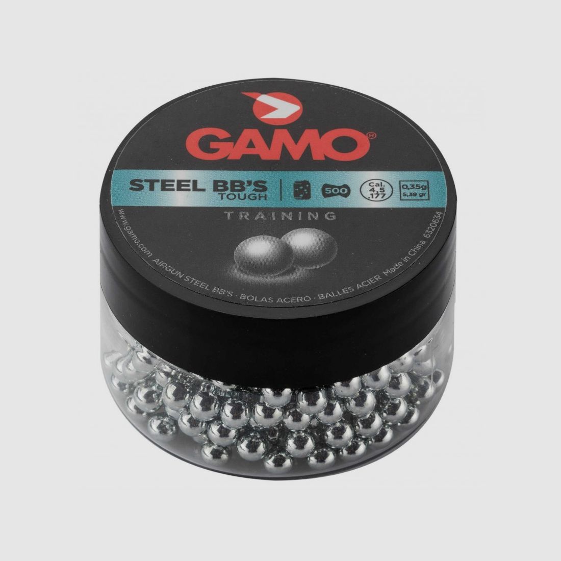 Runde Kugeln Gamo Steel BB's Kal. 4,5 mm, Bild 2 von 3