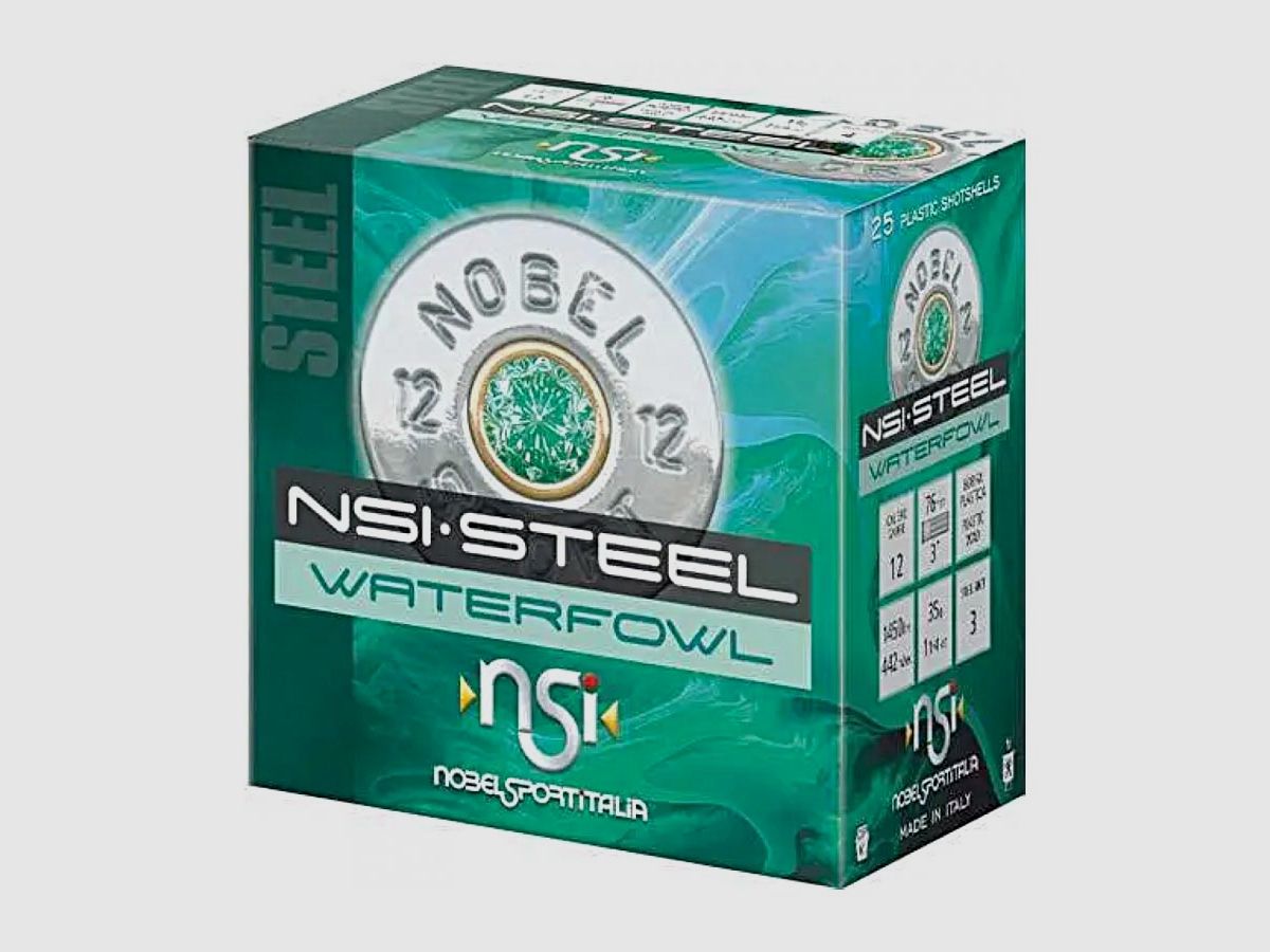 Nobel Sport Italia 12/76 Steel Waterfowl 35 HP  3,3mm - 35g ANS123ST3