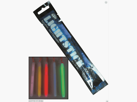 MIL-TEC Light Stick 1x15 CM