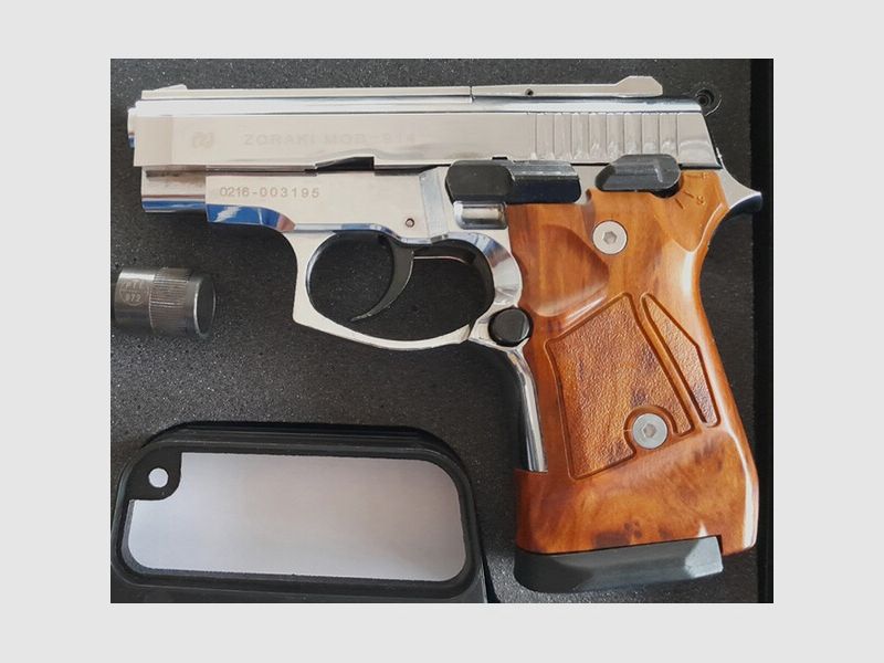 Zoraki 914 CHROM, Alte PTB 972, Ganz Metall!