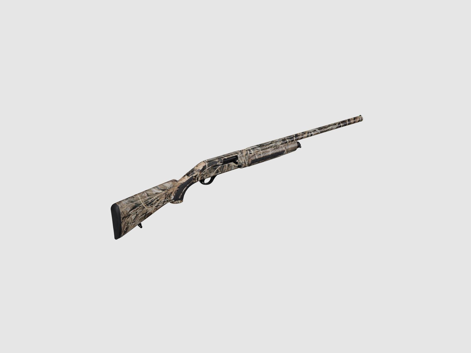 Caza de mercurio escopeta semiautomática Rough Camo Max-4 HD versión diestro, longitud de cañón de 71 cm, 12/76, cal. 12/76