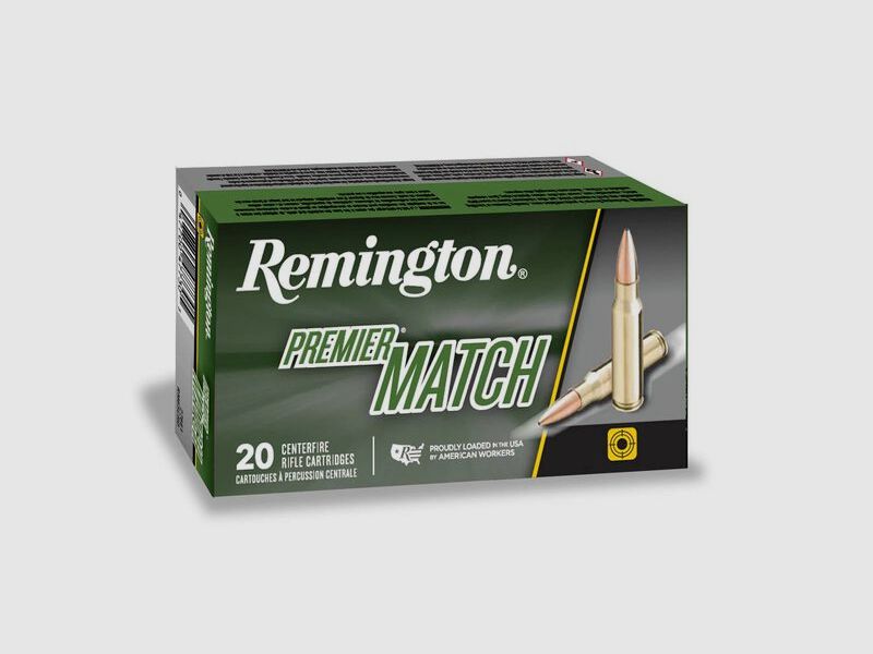 Remington Premier Match Matchking .308 Win. 175GR OTM 20 Patronen