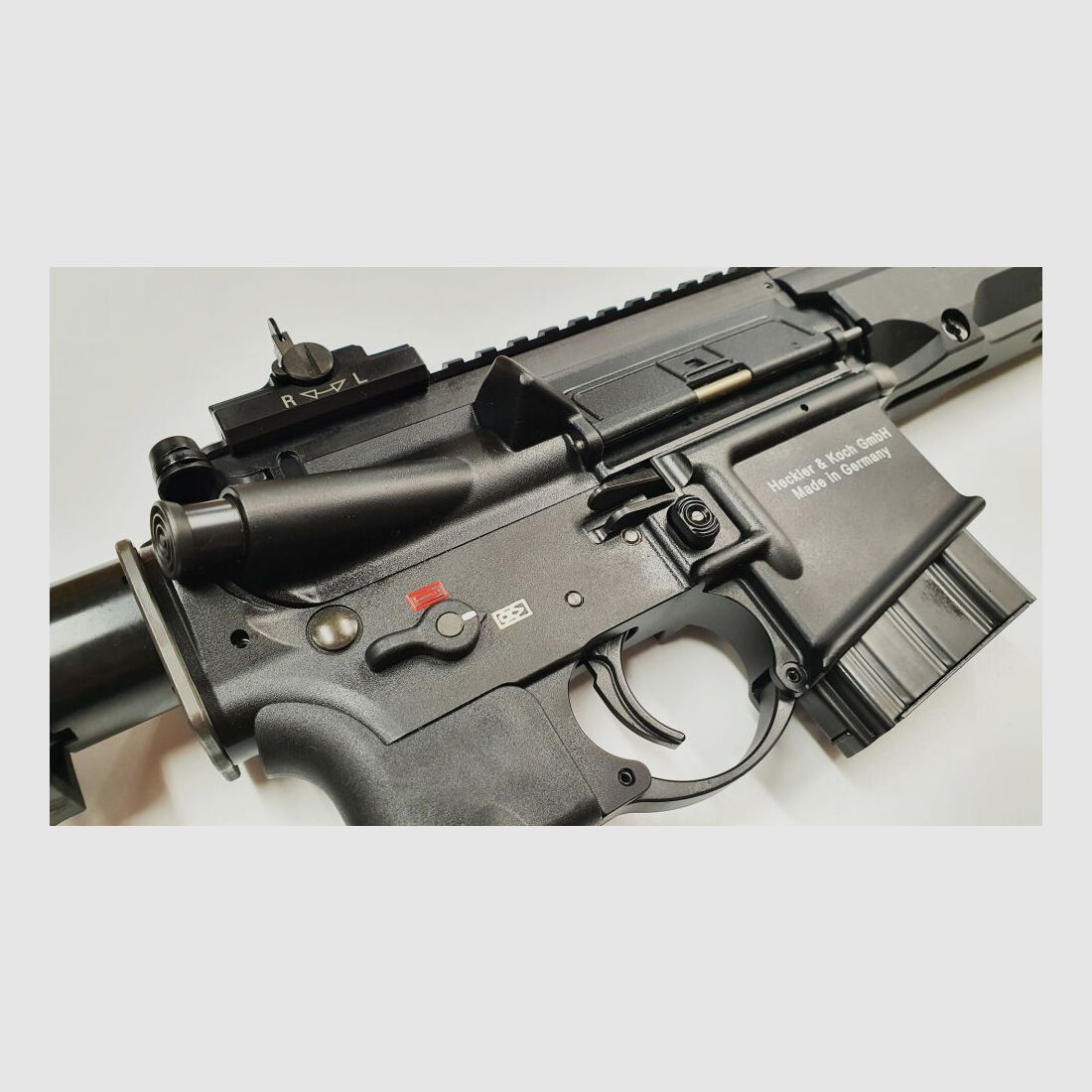 Heckler & Koch Heckler & Koch MR223 A3 Slimline 11" SPORT Special Edition, Zwart .223Rem Zwart BKA-Bescheid