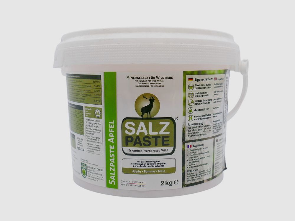Eurohunt Salt Paste Apple 2kg Hunting Accessories