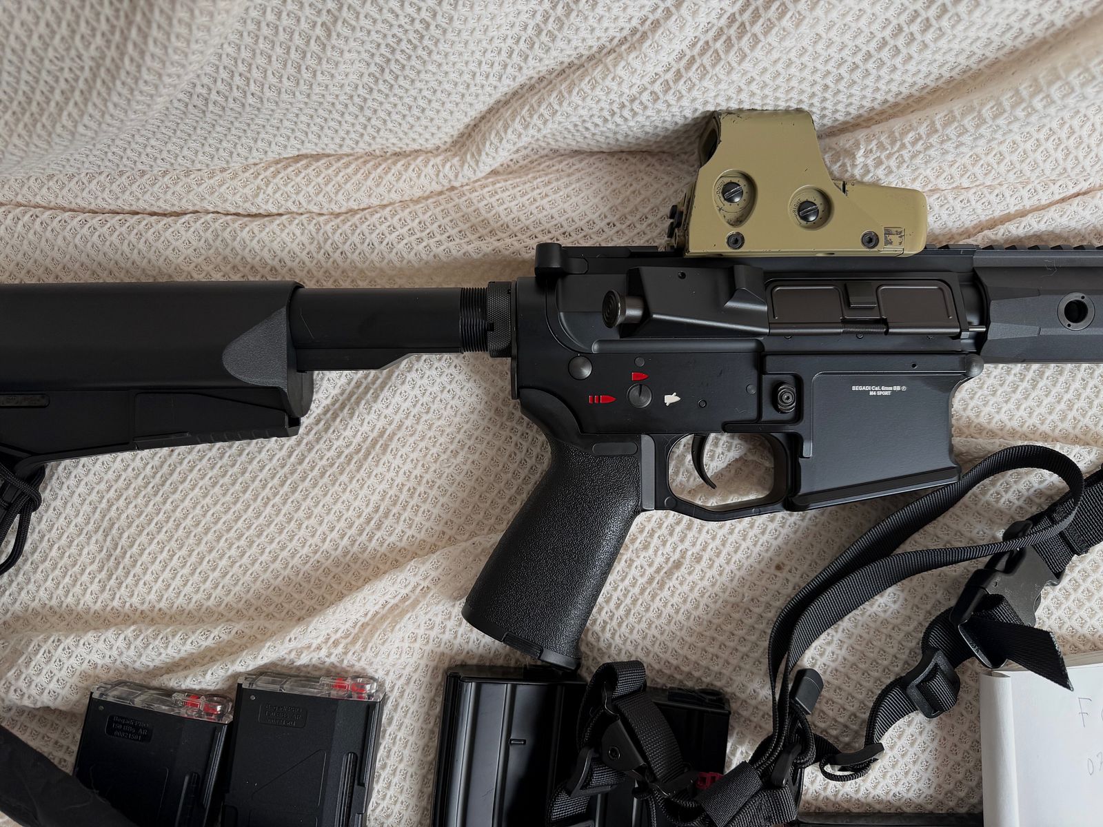 BEGADI SPORT M4 "NOVA" CQB -GEN.5- UPGRADE S-AEG WITH PRO HOPUP