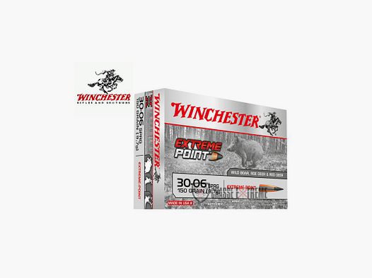 20 Munitions WINCHESTER cal 30-06 150gr Extreme Point