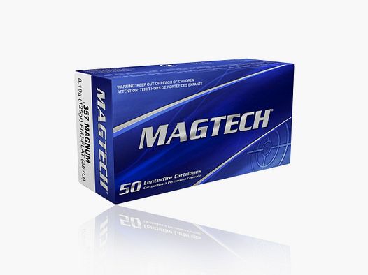 MagTech FMJ Flat 125grs 50St .357Mag