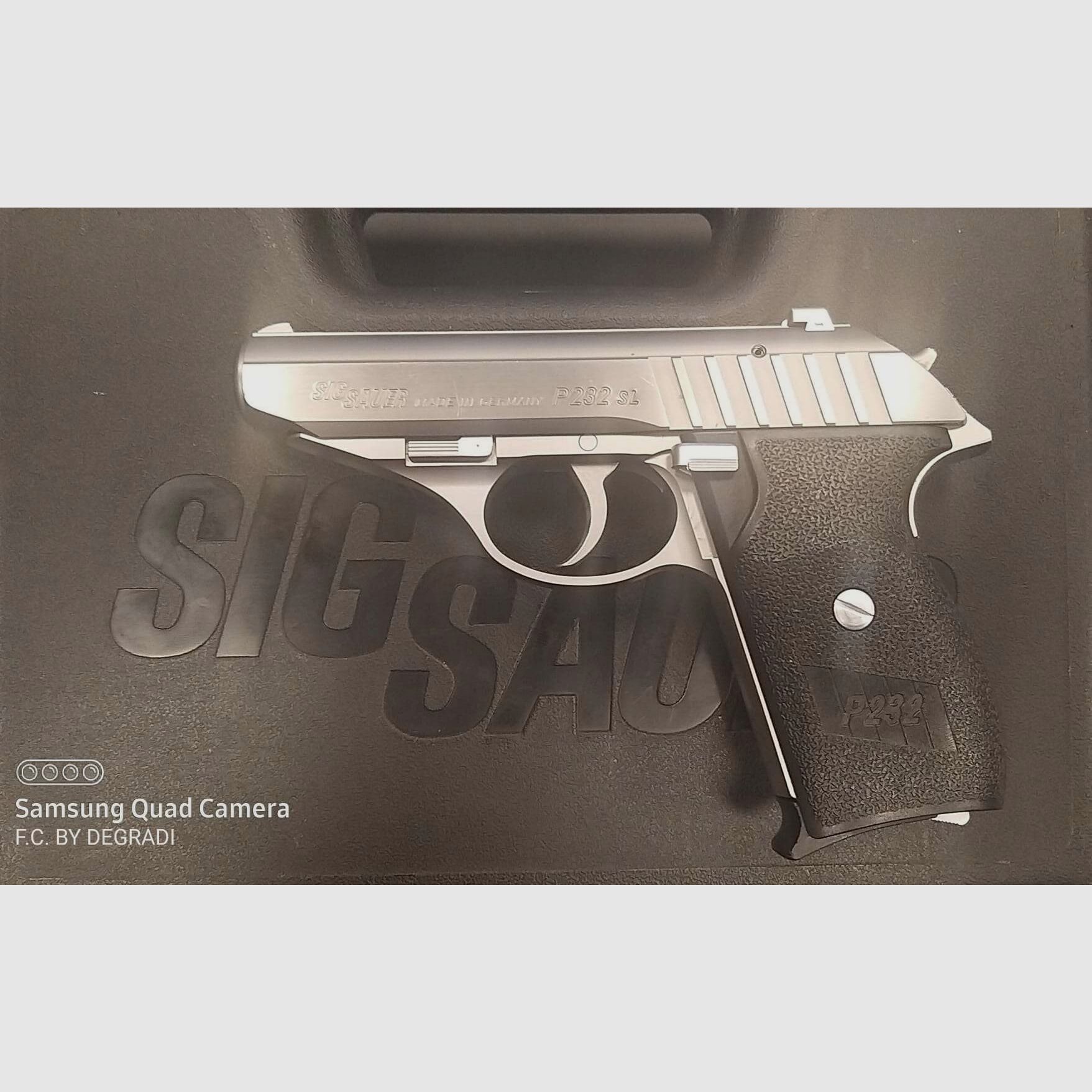 SIG SAUER P232 CALIBER 9 SHORT, image 4 of 4