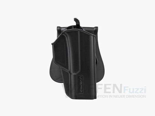 Paddle Holster Modell 2 für Glock 17 Gen4 Airguns