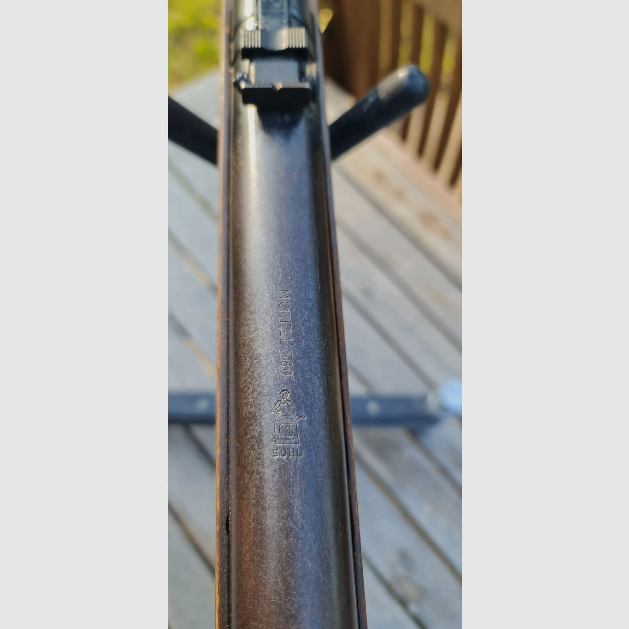 Luftgewehr Unterhebelspanner - Haenel 580 - sehr selten