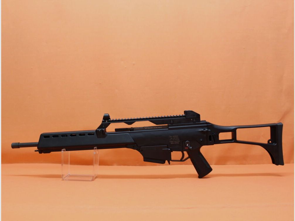Heckler&Koch Ha. rifle .223Rem Heckler&Koch HK243 S SAR black system H&K G36/ folding shoulder stock, image 1 of 3
