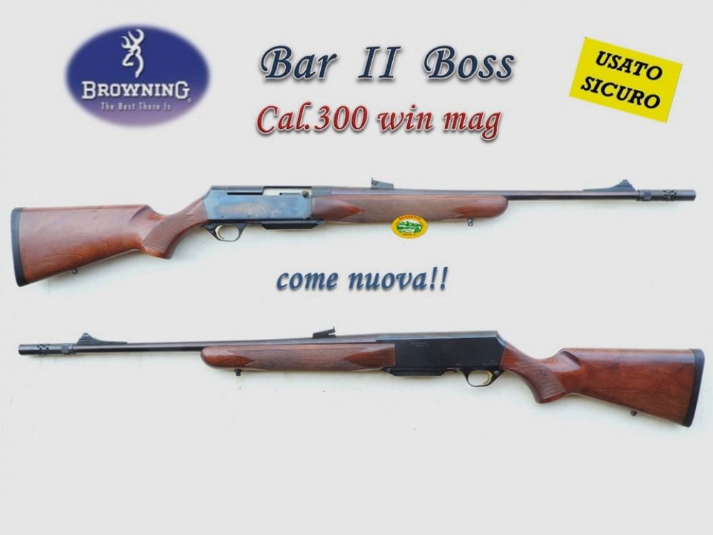 BROWNING BAR II Boss Kal.300 Win Mag - gebraucht - R.16946