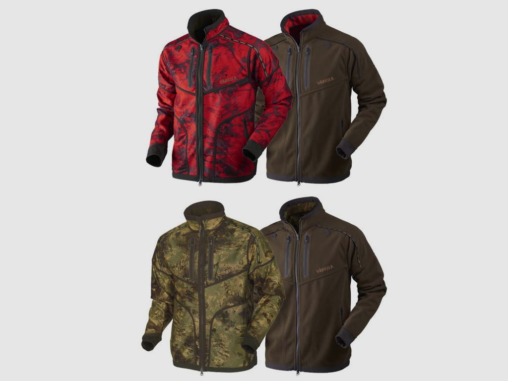 Härkila Lynx Reversible Wende-Fleecejacke