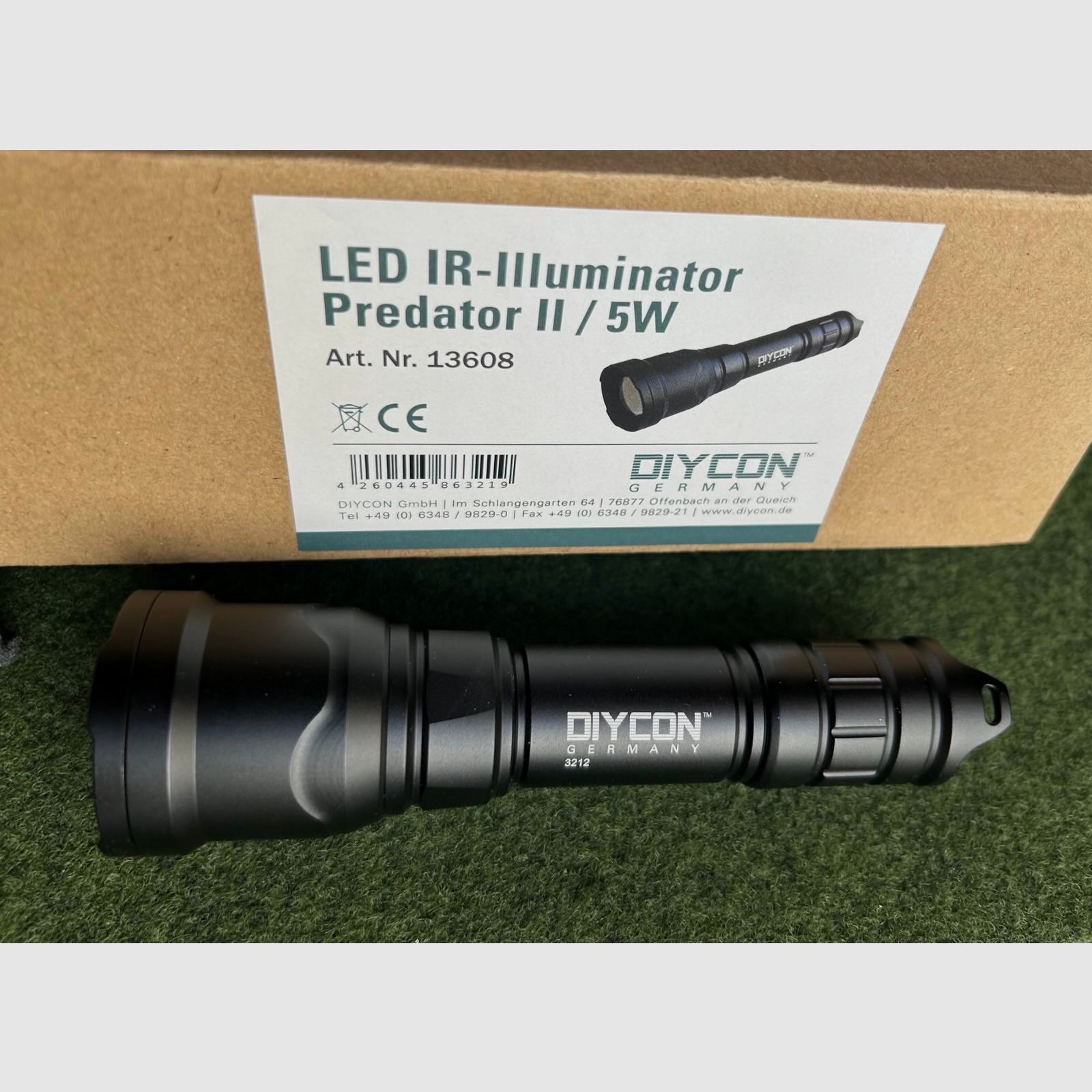 DIYCON Predator II Infrarotaufheller 850 nm