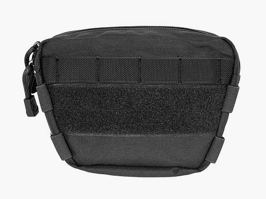 Drop Down Under Zip Pouch for Plate Carrier - Black [8FIELDS]
