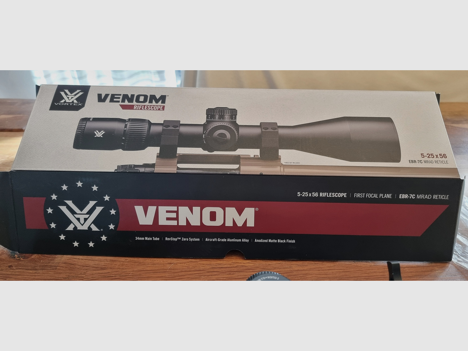 Vortex Venom 5-25x56 FFP EBR-7C MRAD