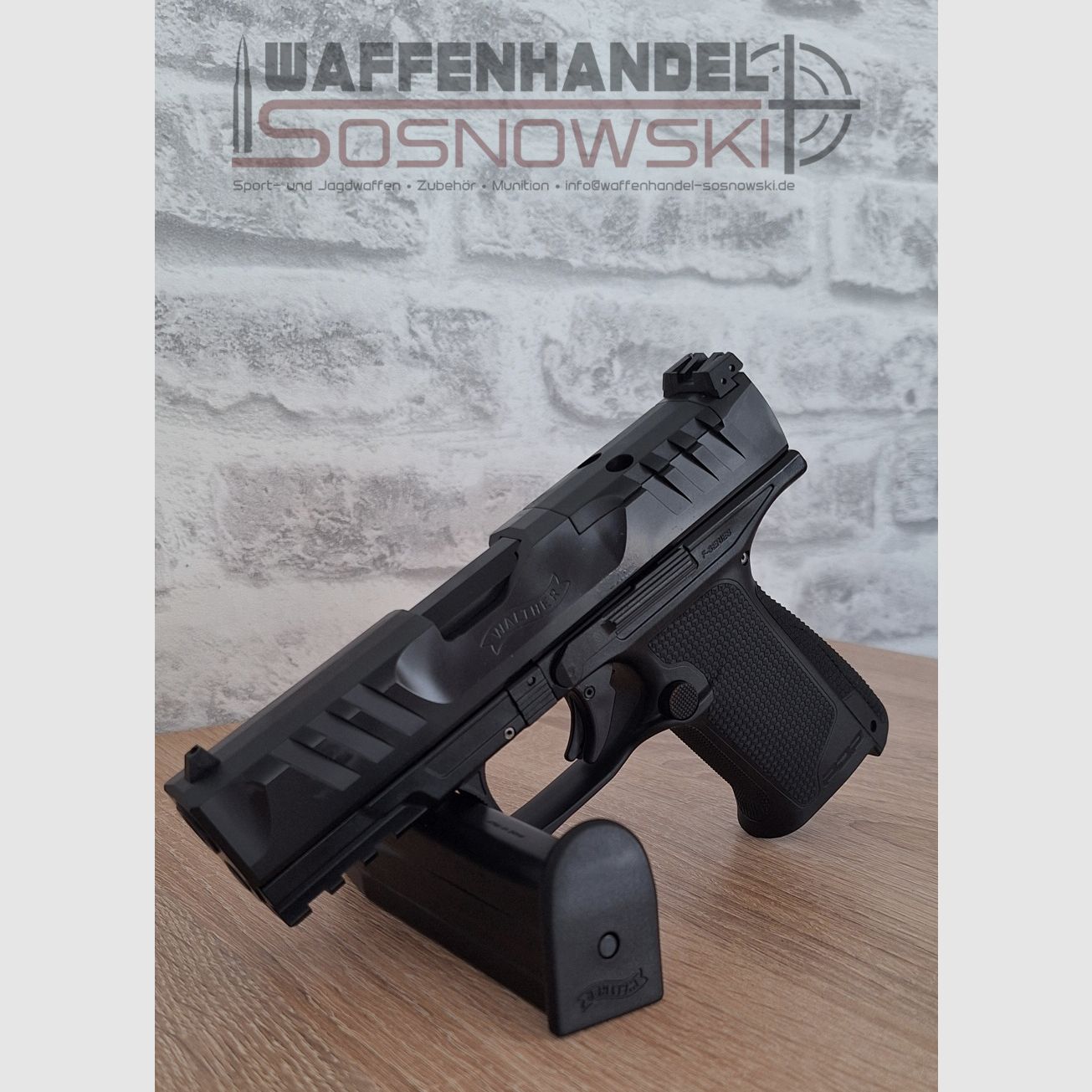 Pistola Walther PDP F-Serie OR 4" Femenina 9mm Luger