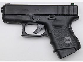 Glock 26 pistol caliber 9mm Luger