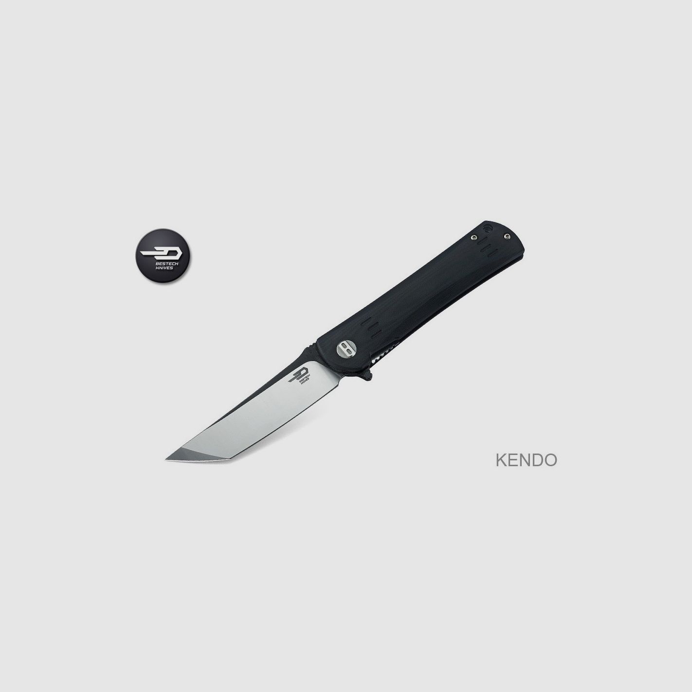 BESTECH COLTELLO KENDO BLACK SATAIN, immagine 1 di 2