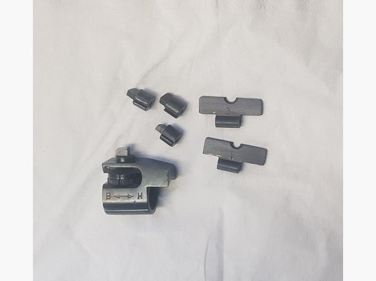 Korntunnel Vizier Kimmblatt Korn Inzet Russische Margolin Sportpistool Mod. MZM of MCM kal. .22 lfB