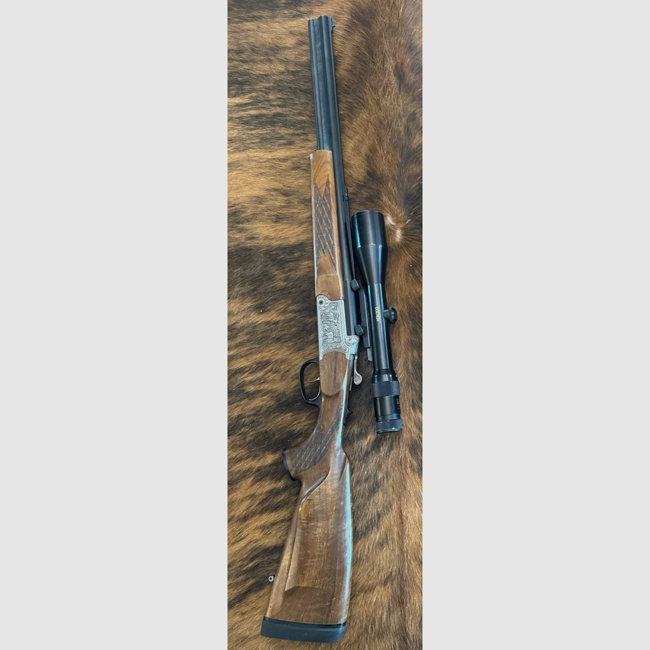 Blaser double rifle BBF 95, 5.6x50R Magnum + 16/70 with Docter 2.5-10x48 M scope, image 1 of 9