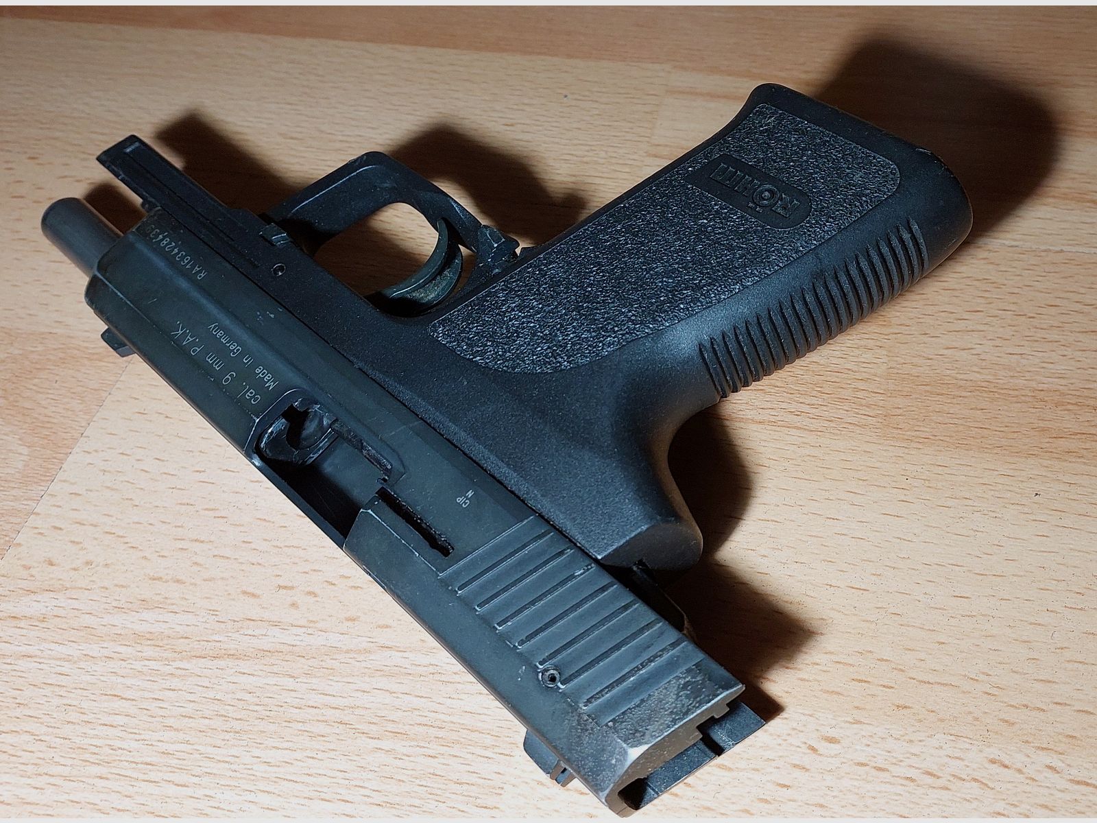 Röhm RG 96 blank firing pistol blued (PTB 699)