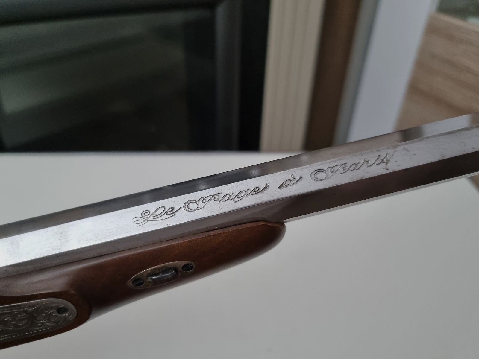 Front-loading pistol Armi Sport, model: Le Page LePage, caliber .45