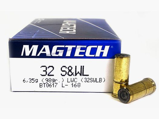 Magtech Munitions 32 S&W Long LWC 98 grs