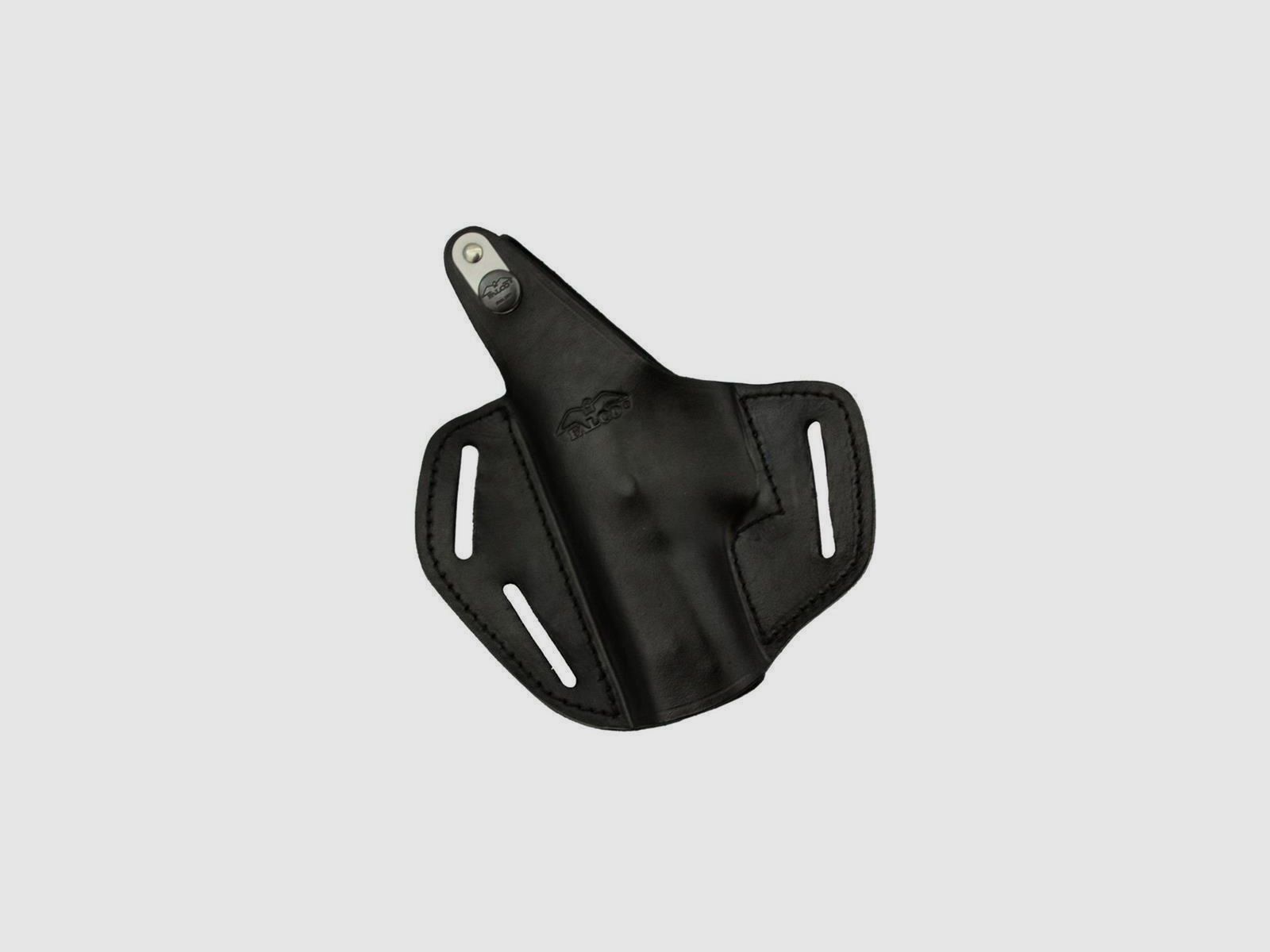 Lederholster mit verschiedener Trageweise