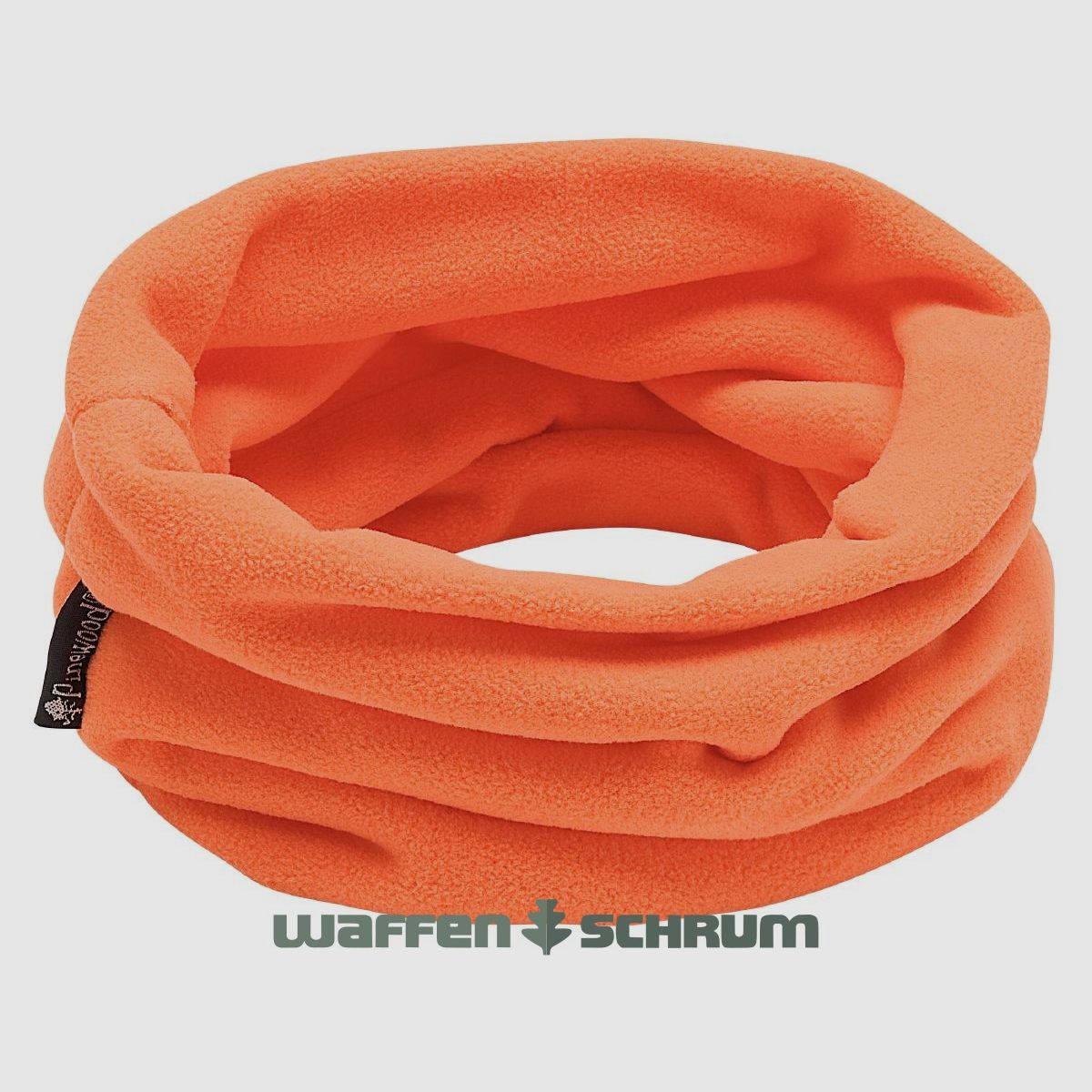 Cuello de forro polar de pino Naranja Señal