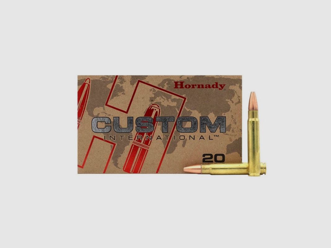 HORNADY 9.3X62MM CUSTOM INTERLOCK SP