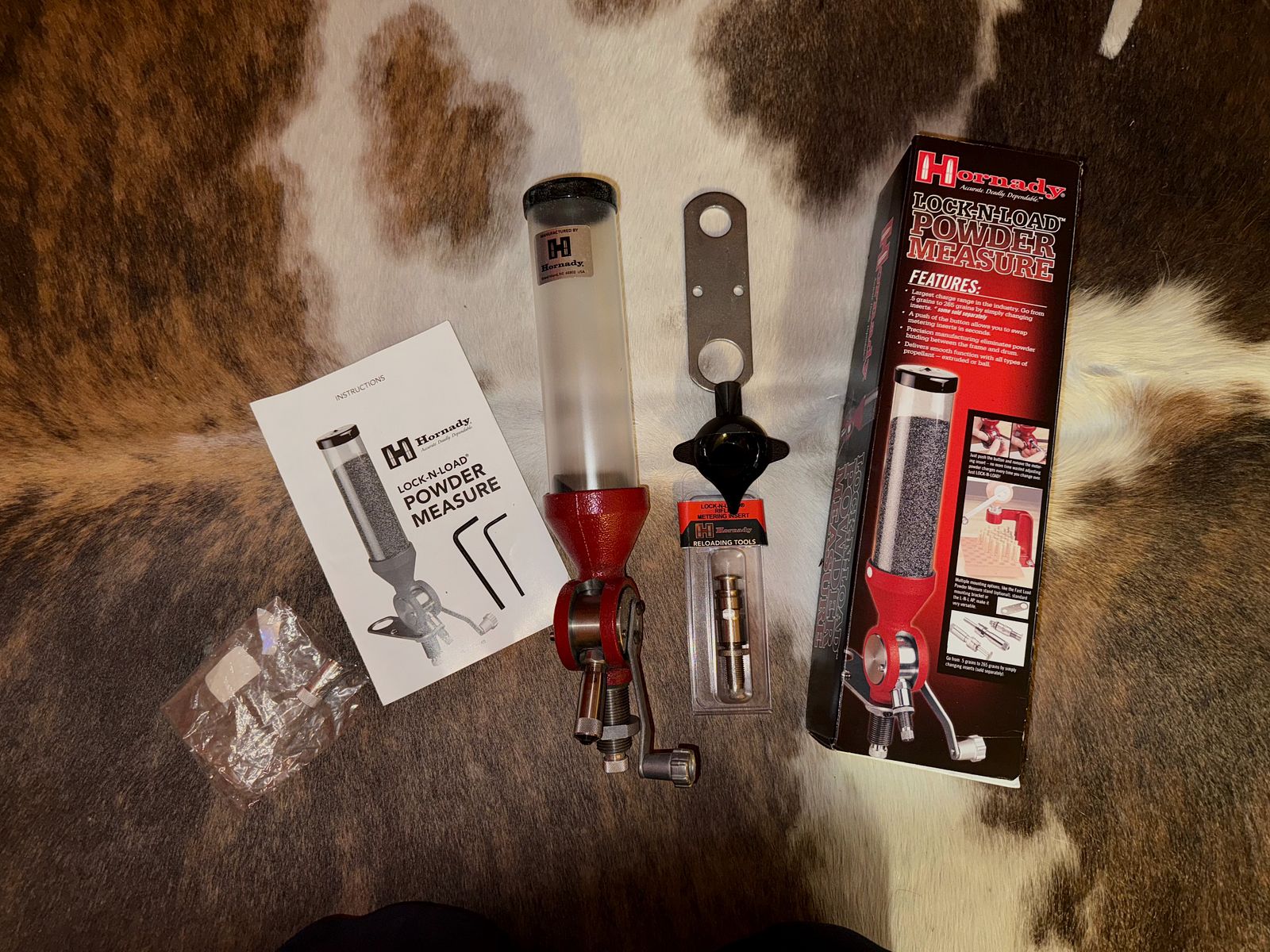 Hornady Lock-N-Load Pulvermessgerät (inkl. Gewehrmess-Einsatz)