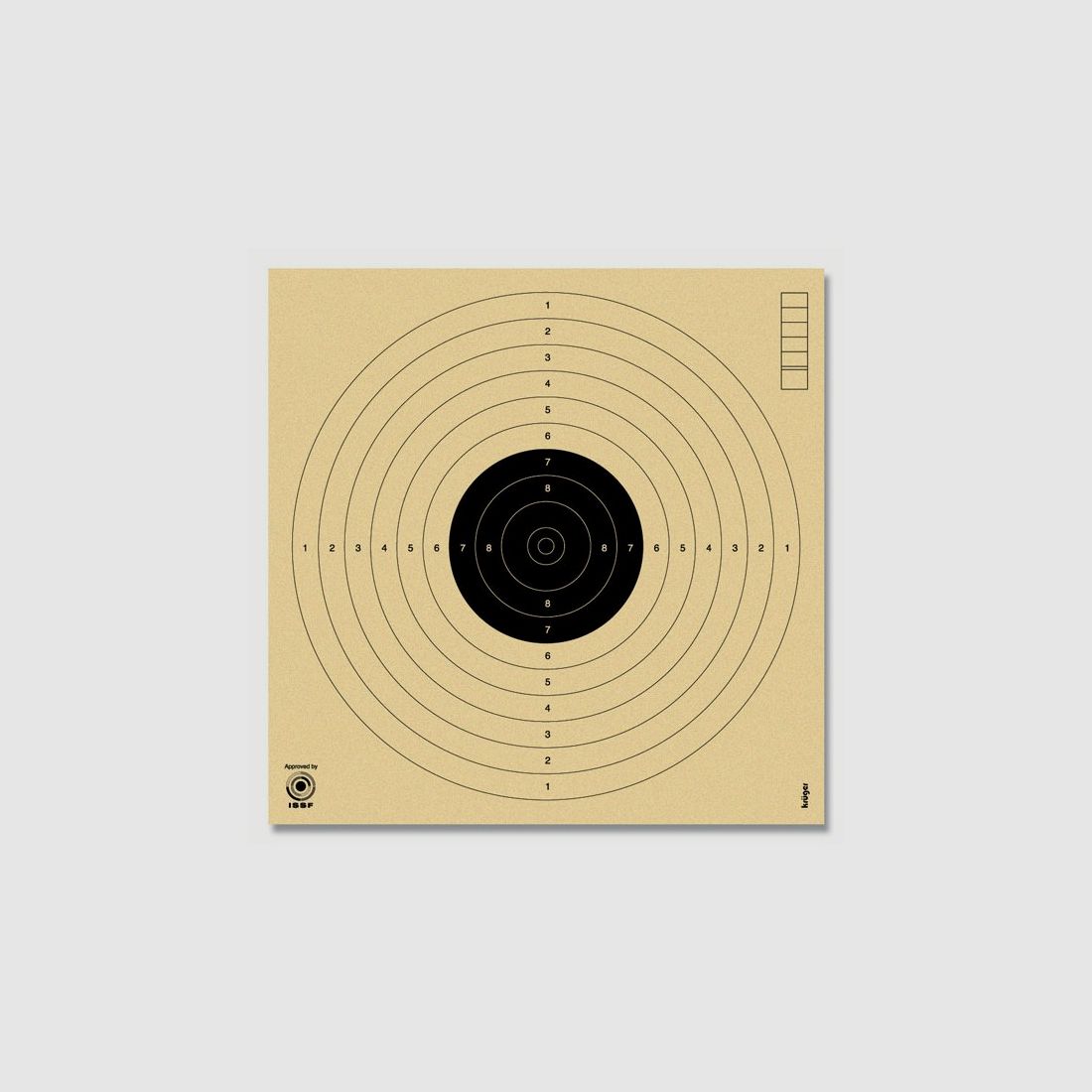 Cible pistolet 10M