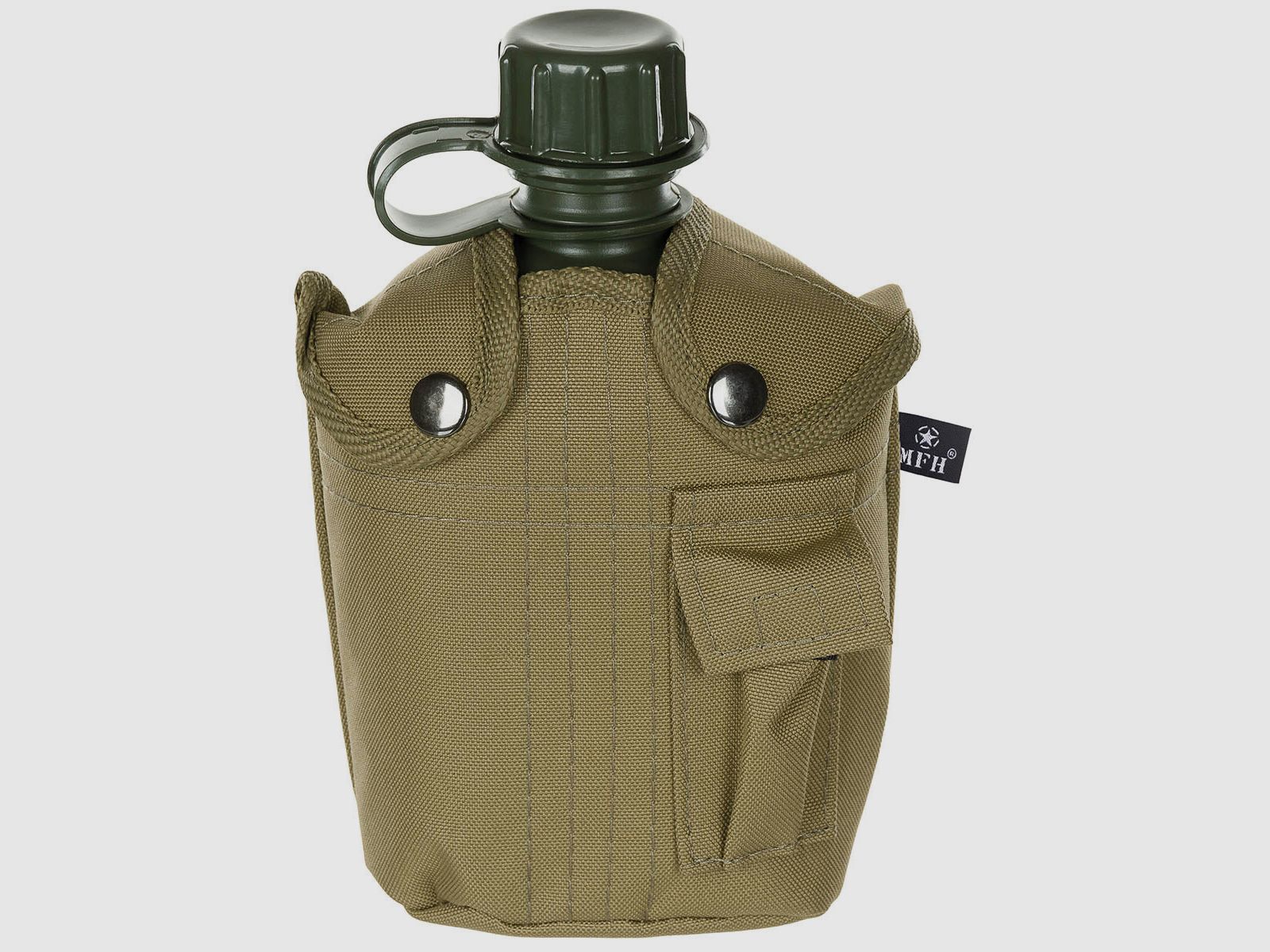 US Plastikfeldflasche, 1 l, Hülle, coyote tan, BPA-frei
