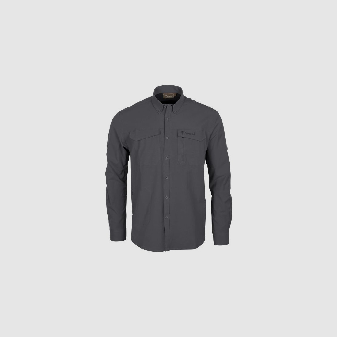 Pinewood Pinewood Hemd Everyday Travel L/S ash grey