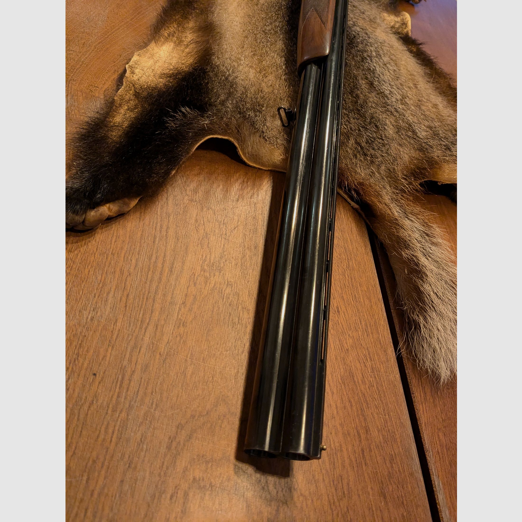 Bockflinte Mauser Gamba 71E , langer Schaft
