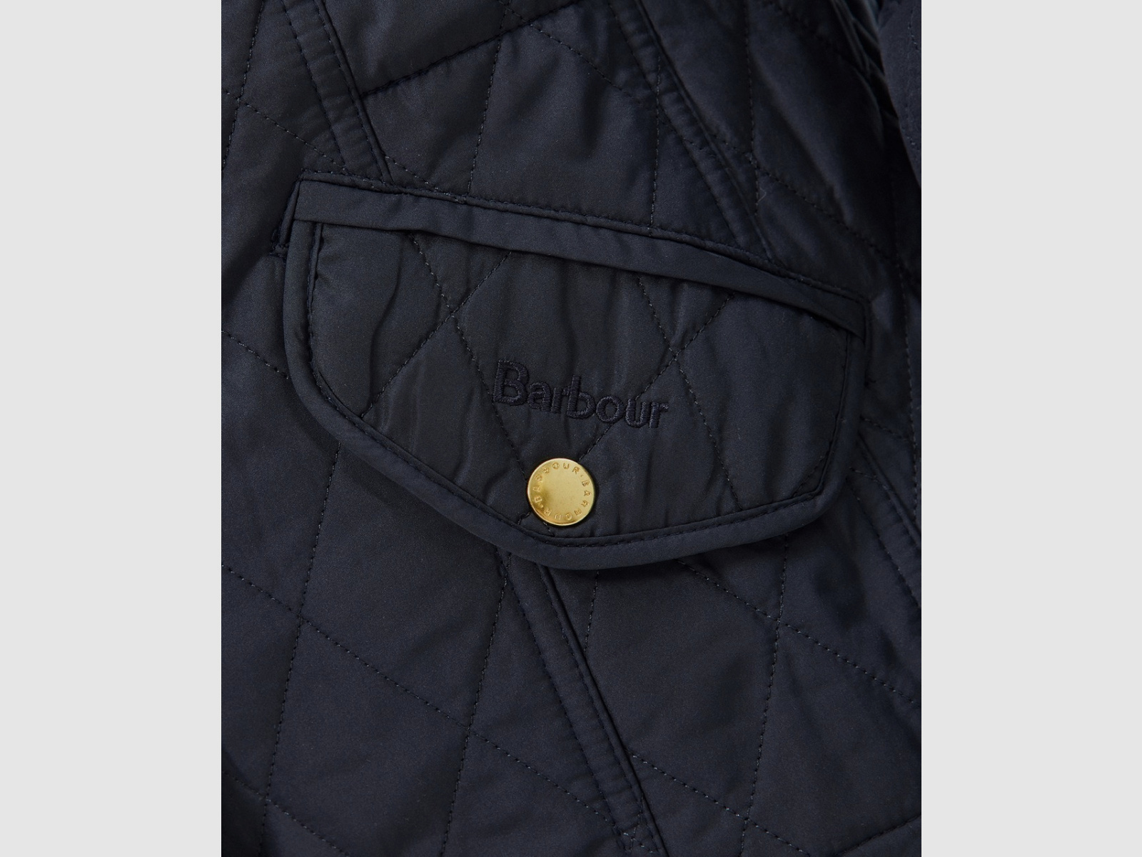 BARBOUR Damenjacke Millfire Quilt Navy