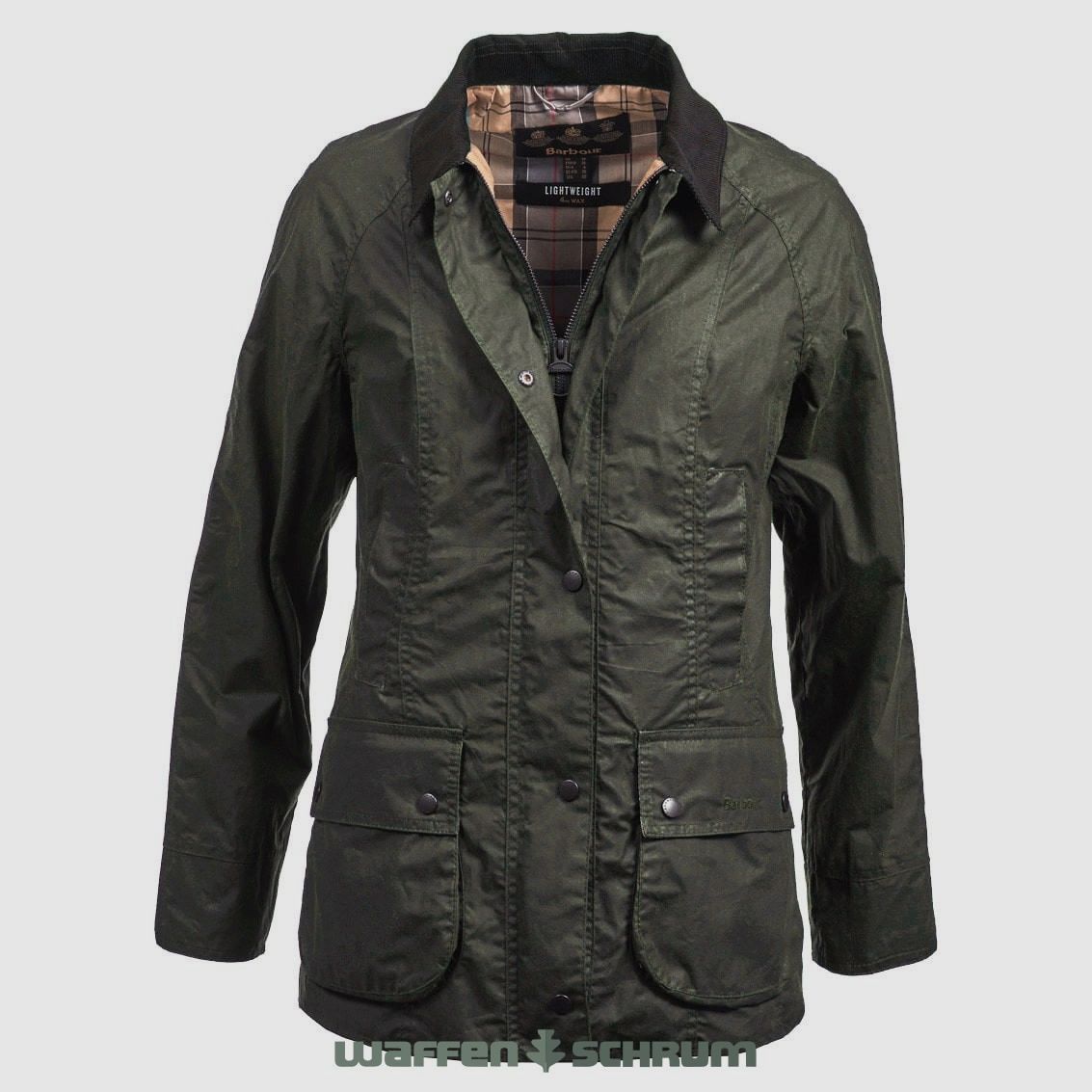Barbour Wachsjacke L-WT Beadnell Archive olive