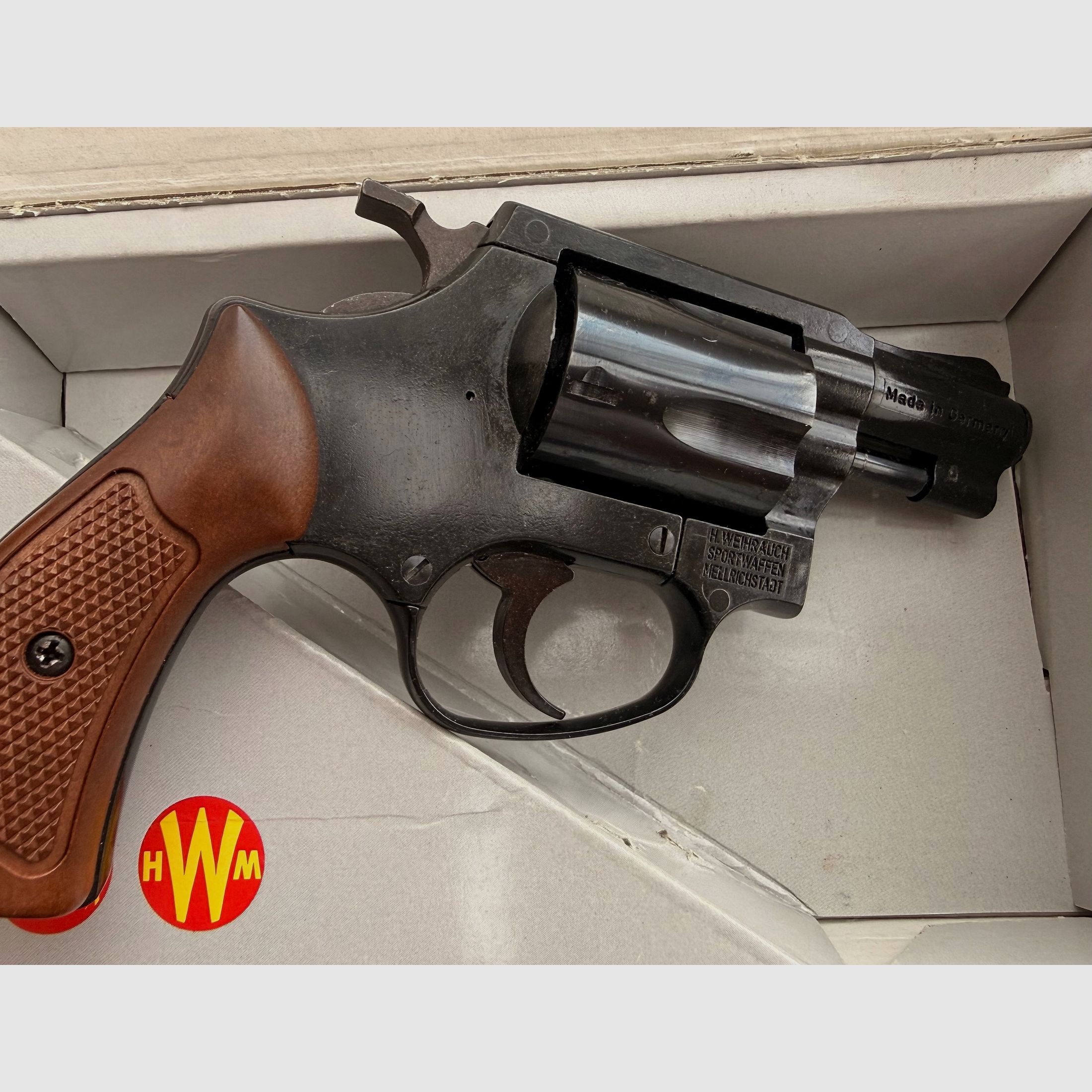 Weihrauch Arminius HW 37 PTB 547 Alt Nieuwstaat Revolver