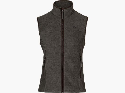 Woodcock Ivy Fleece Gilet Grigio Scuro Melange XL