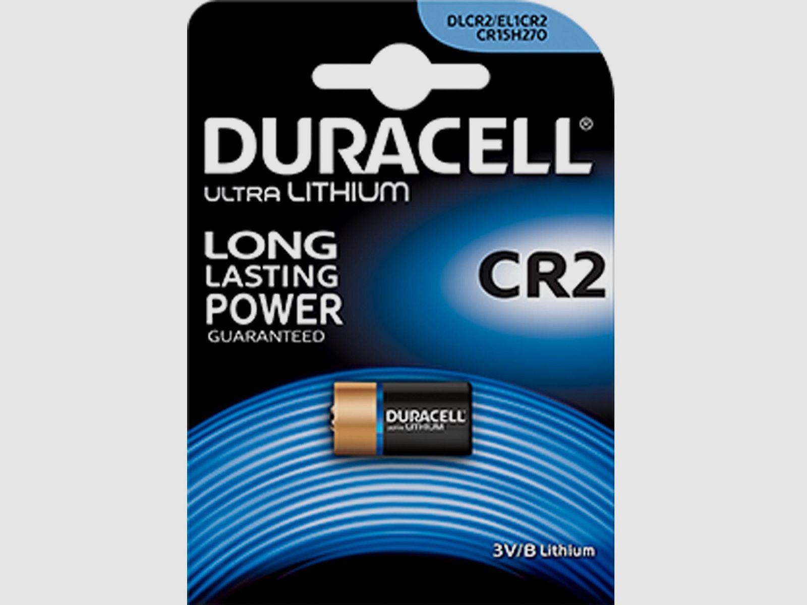 Lithium-Batterie CR2 3 Volt – Duracell, Bild 2 von 3