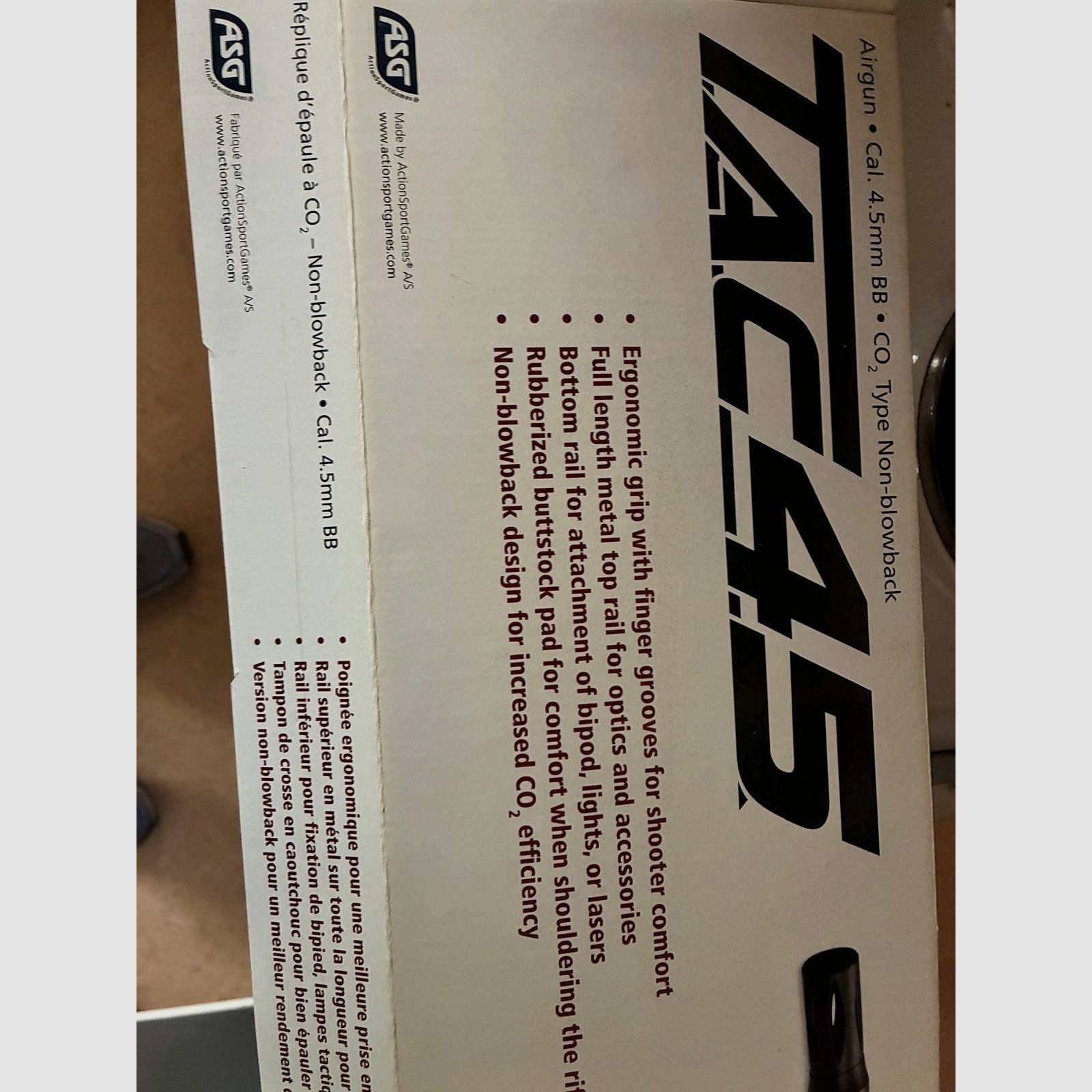 Rifle de aire comprimido TAC 4,5 J