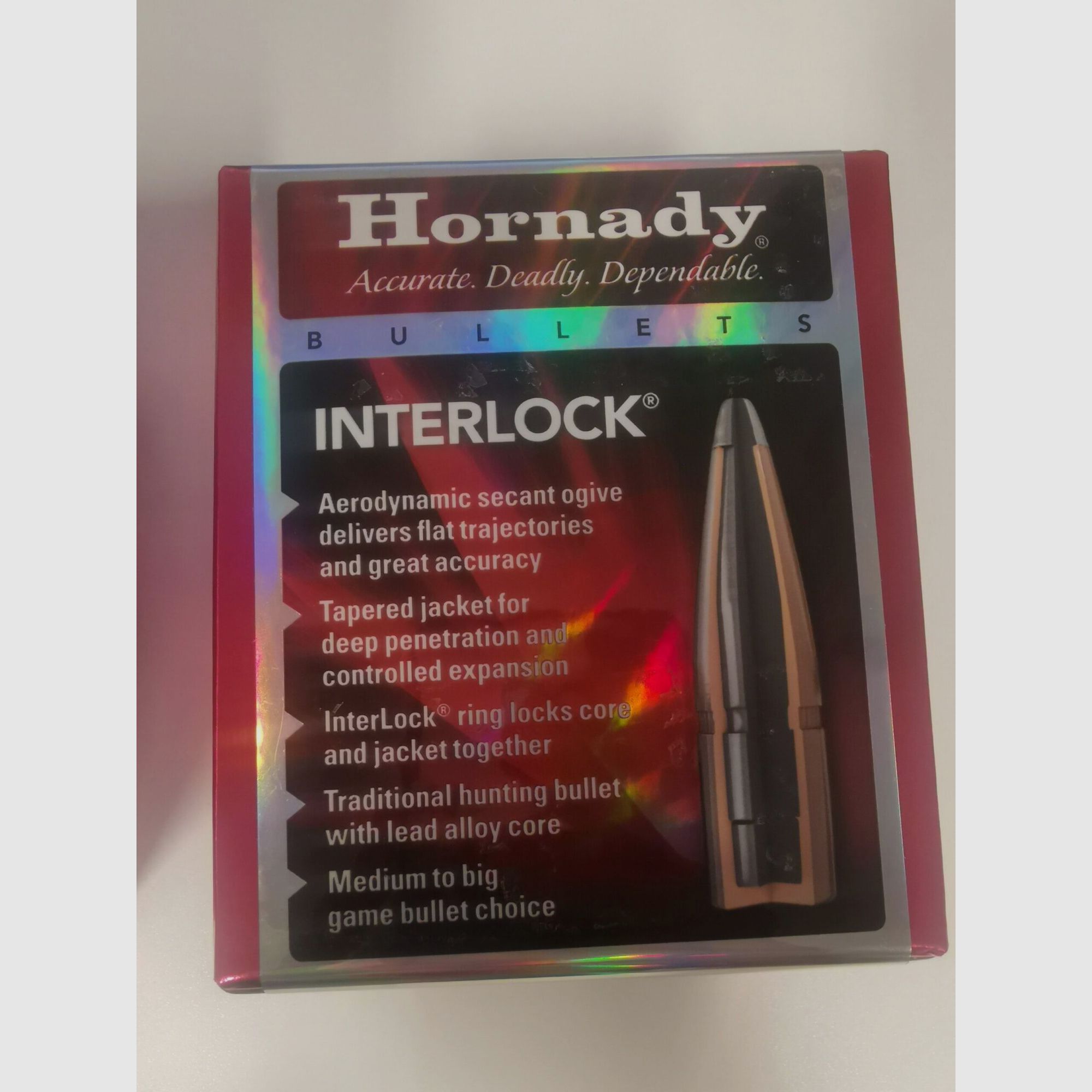 Hornady INTERLOCK Cal. 30 Geschosse