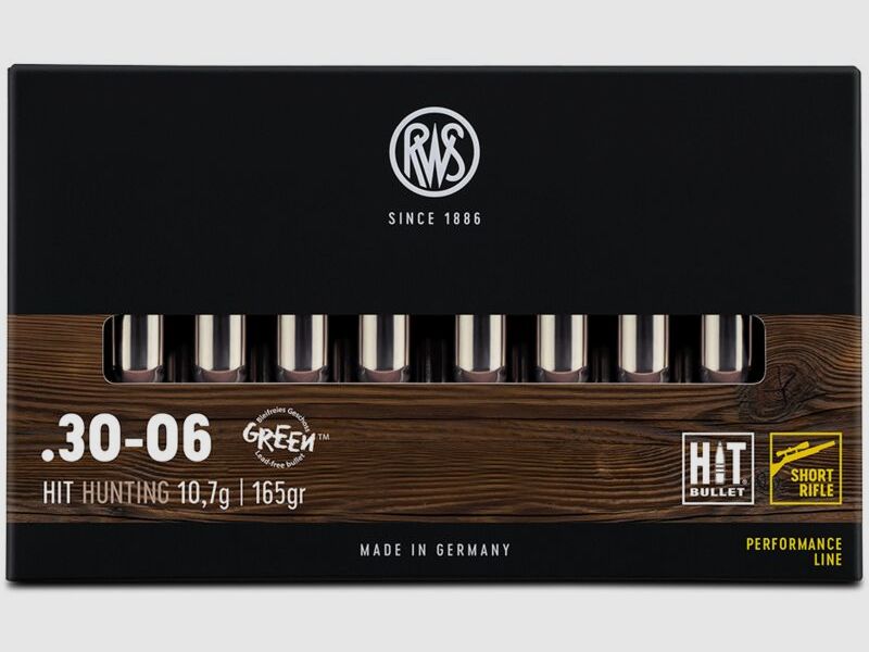 RWS HIT Rifle Corto 165 grs - 20Pzs