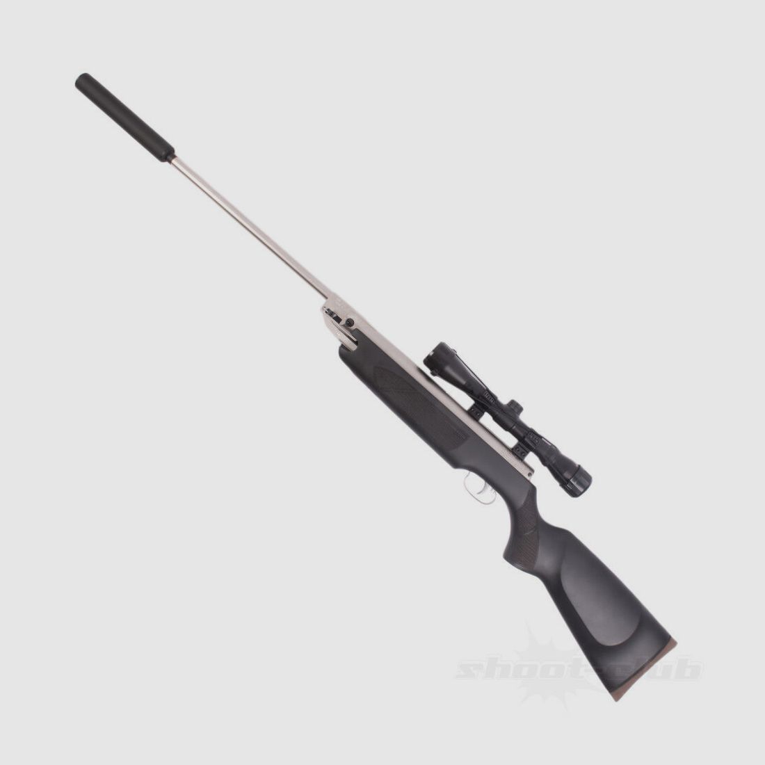Weihrauch HW 35K F Black Silence Fucile ad Aria 4,5mm - Set