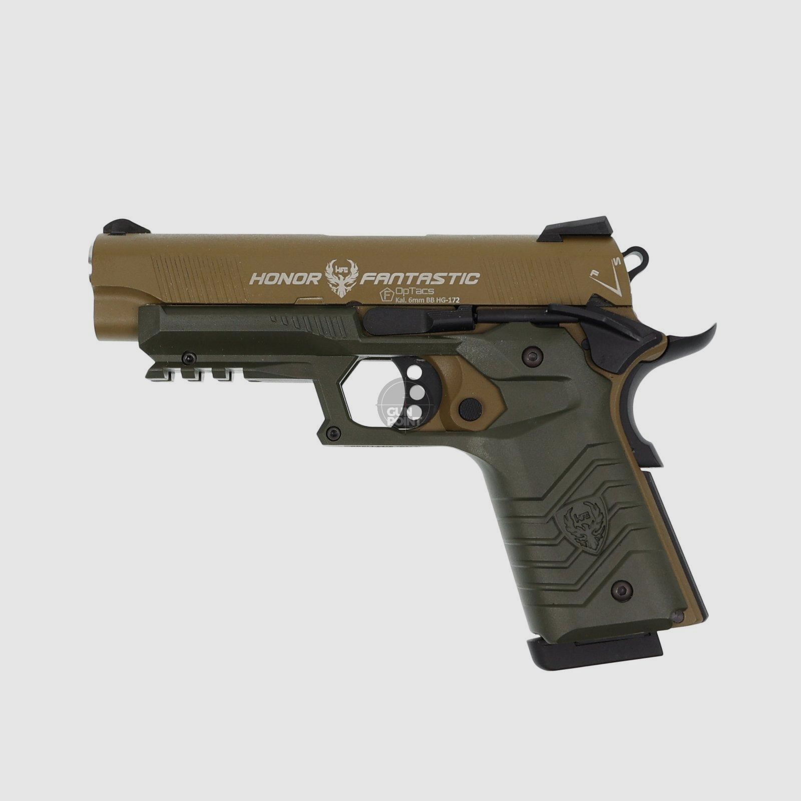 Softair - Pistool - HFC HG-172ZG-C - vanaf 18, meer dan 0,5 Joule