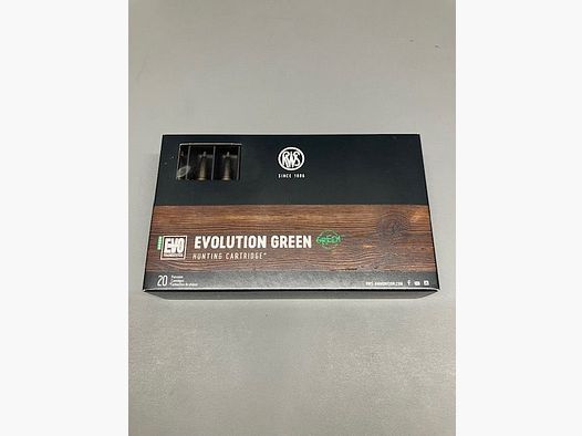 RWS Büchsenmunition 6.5×68 Evolution Green 6g. 93gr.
